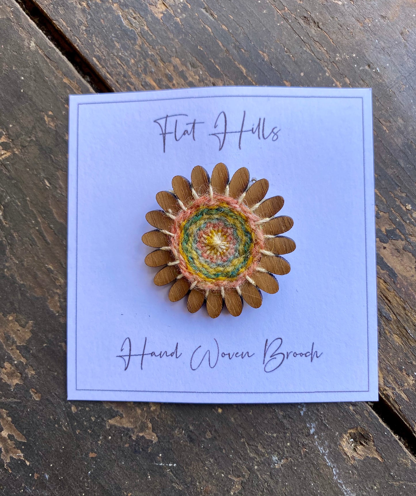 Flower/Circle Weaving Brooch Kit