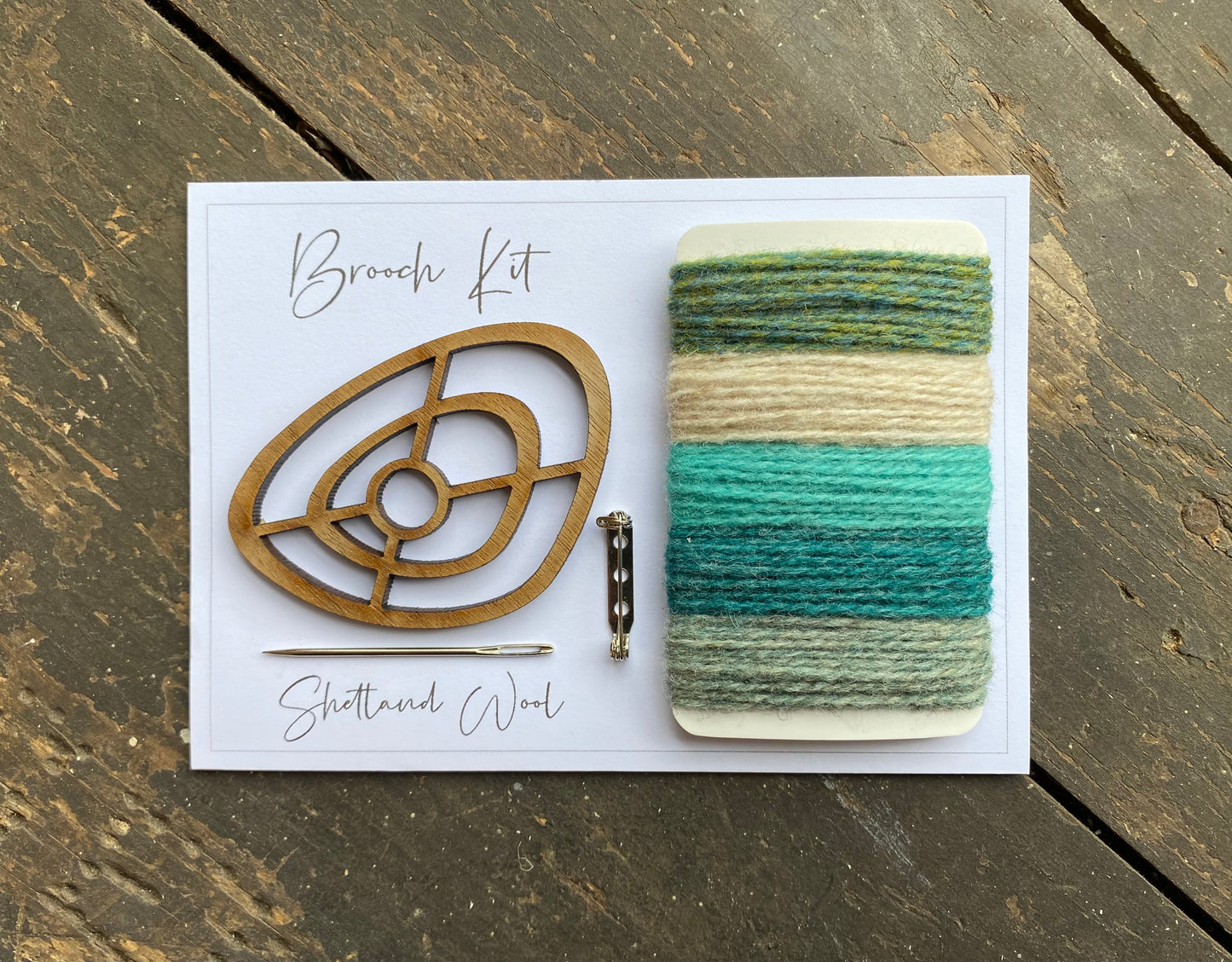 Pebble Brooch