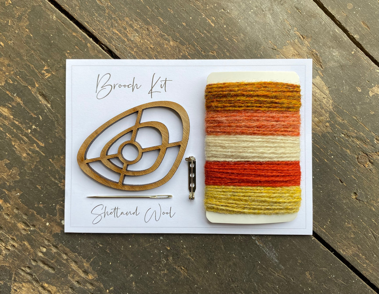 Pebble Brooch