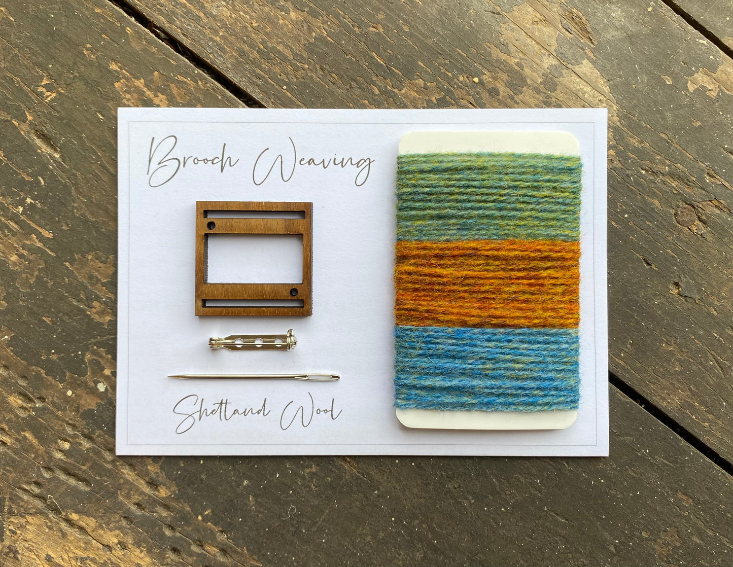 Square Brooch Weaving Kit