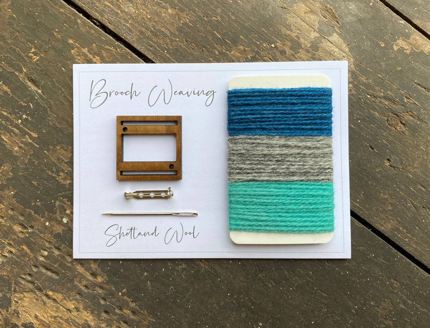 Square Brooch Weaving Kit