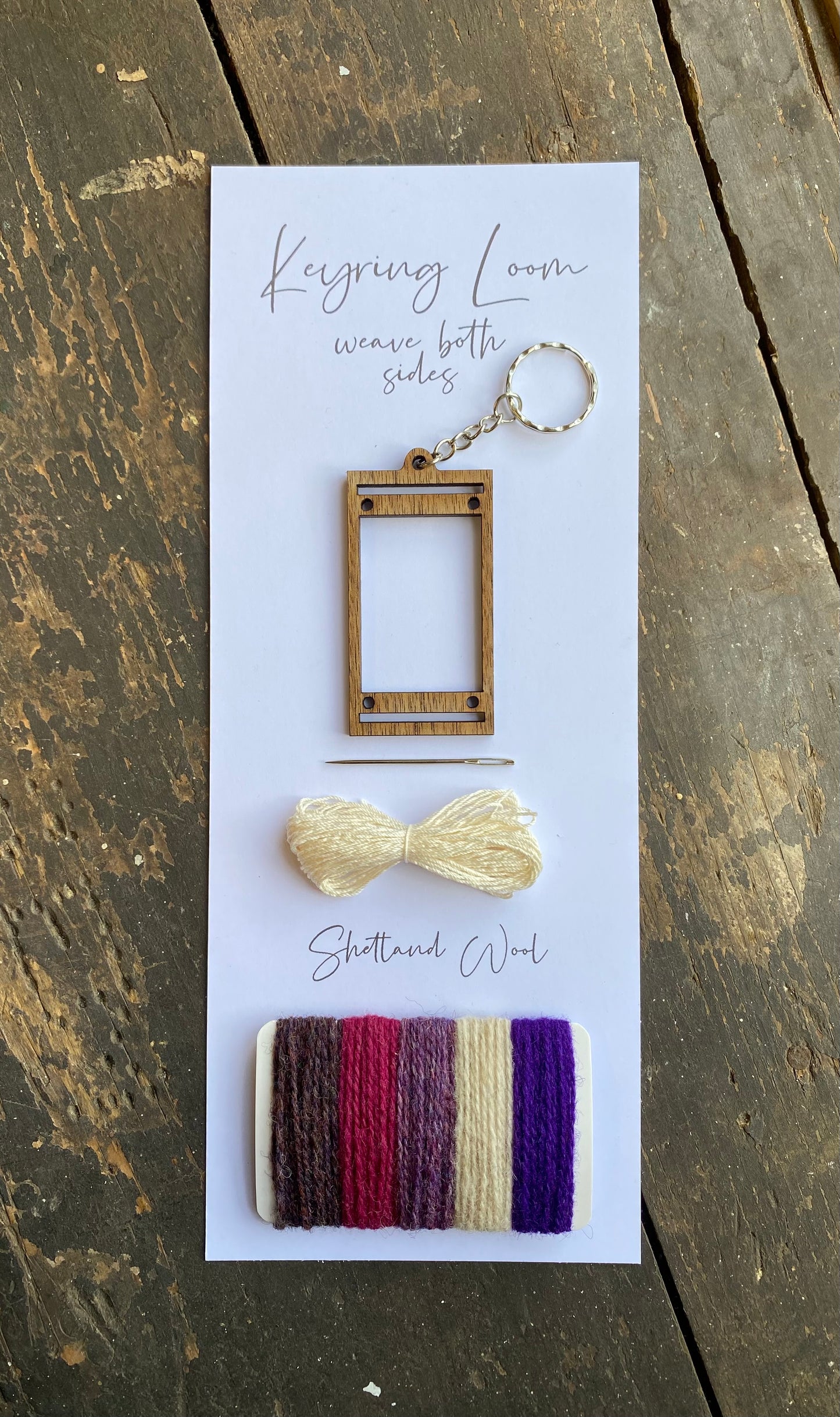 Rectangle keyring kit