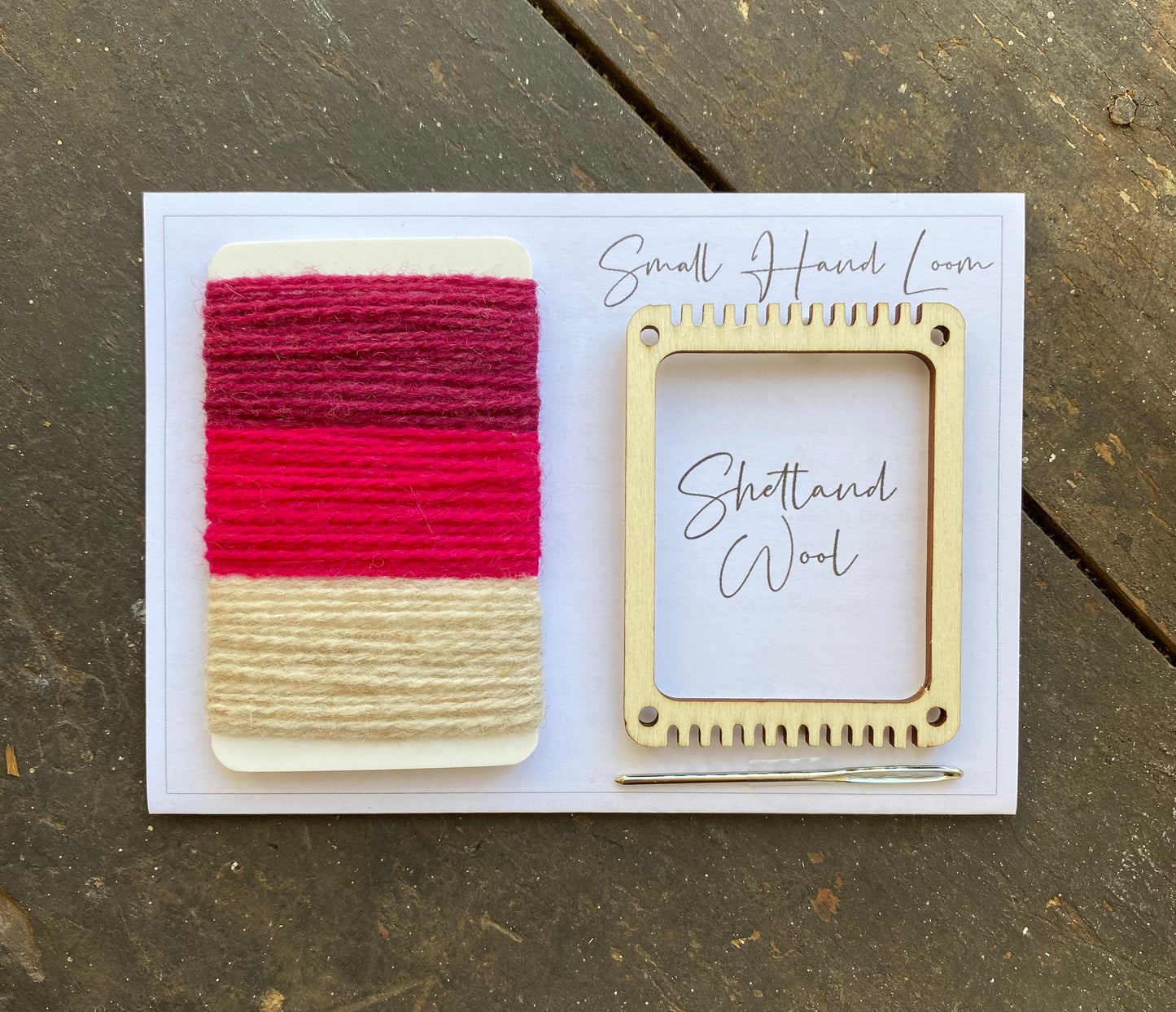 Mini Weaving Loom