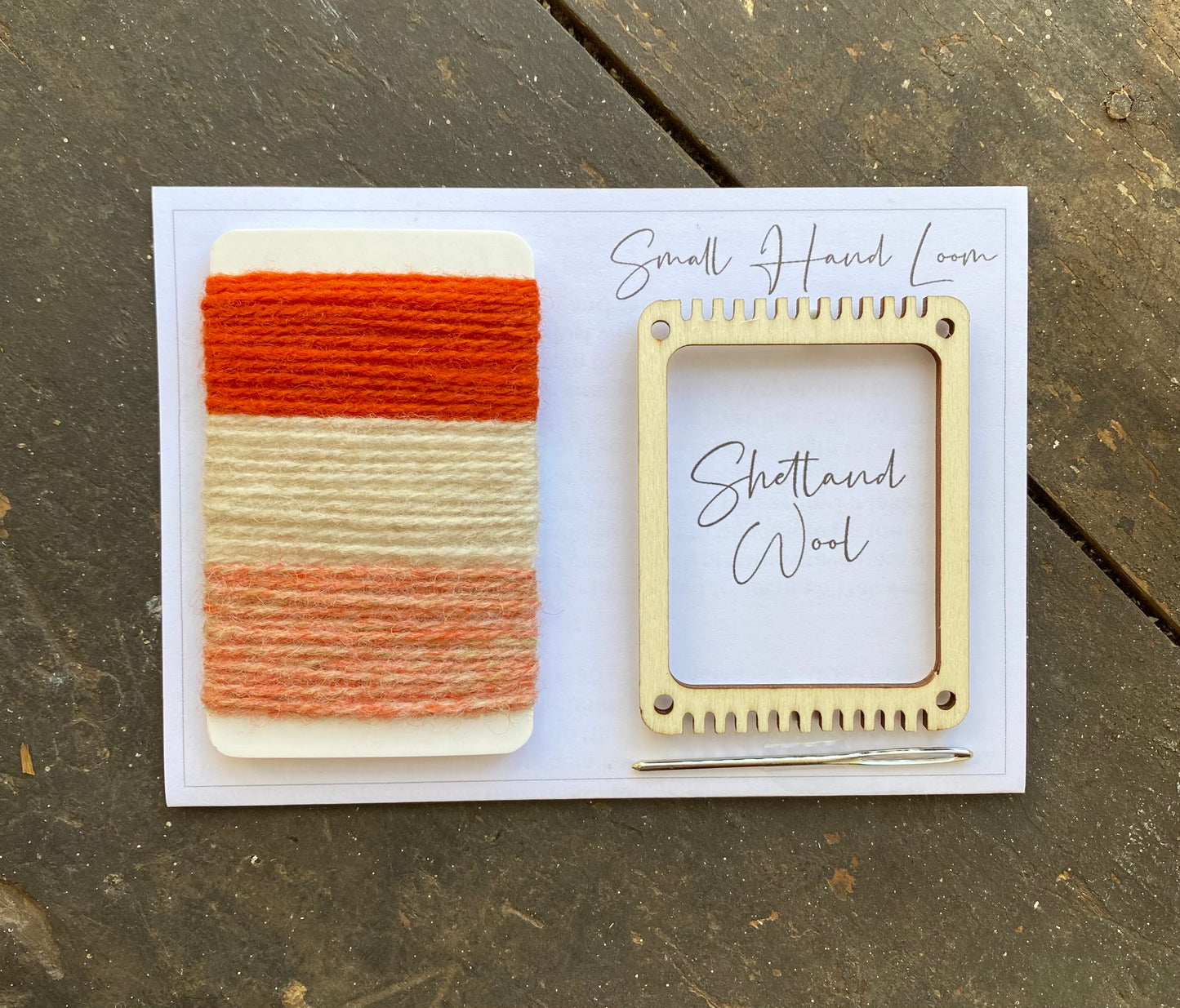 Mini Weaving Loom