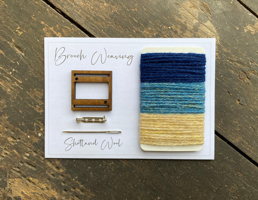 Square Brooch Weaving Kit