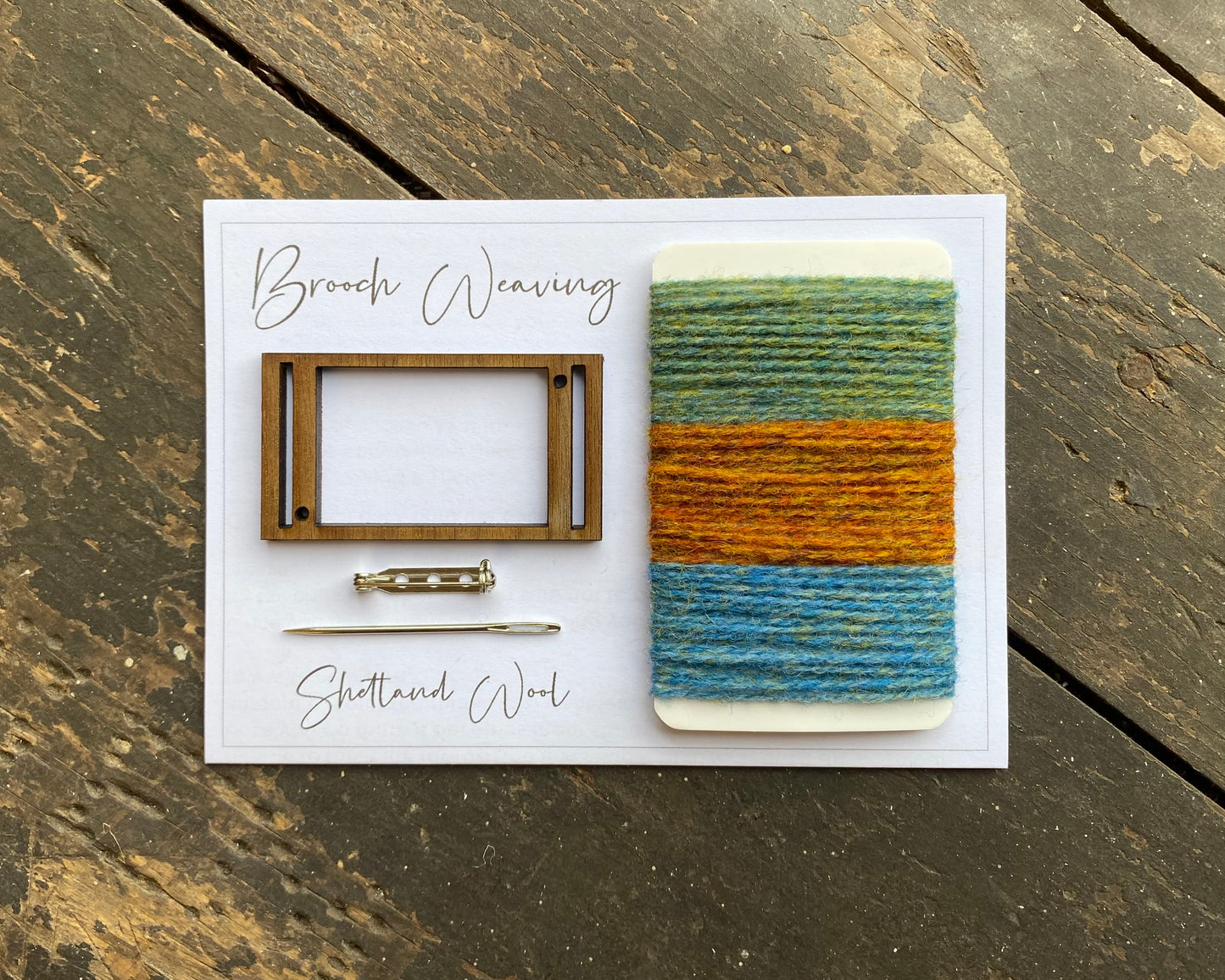 Rectangle Brooch Weaving Kit